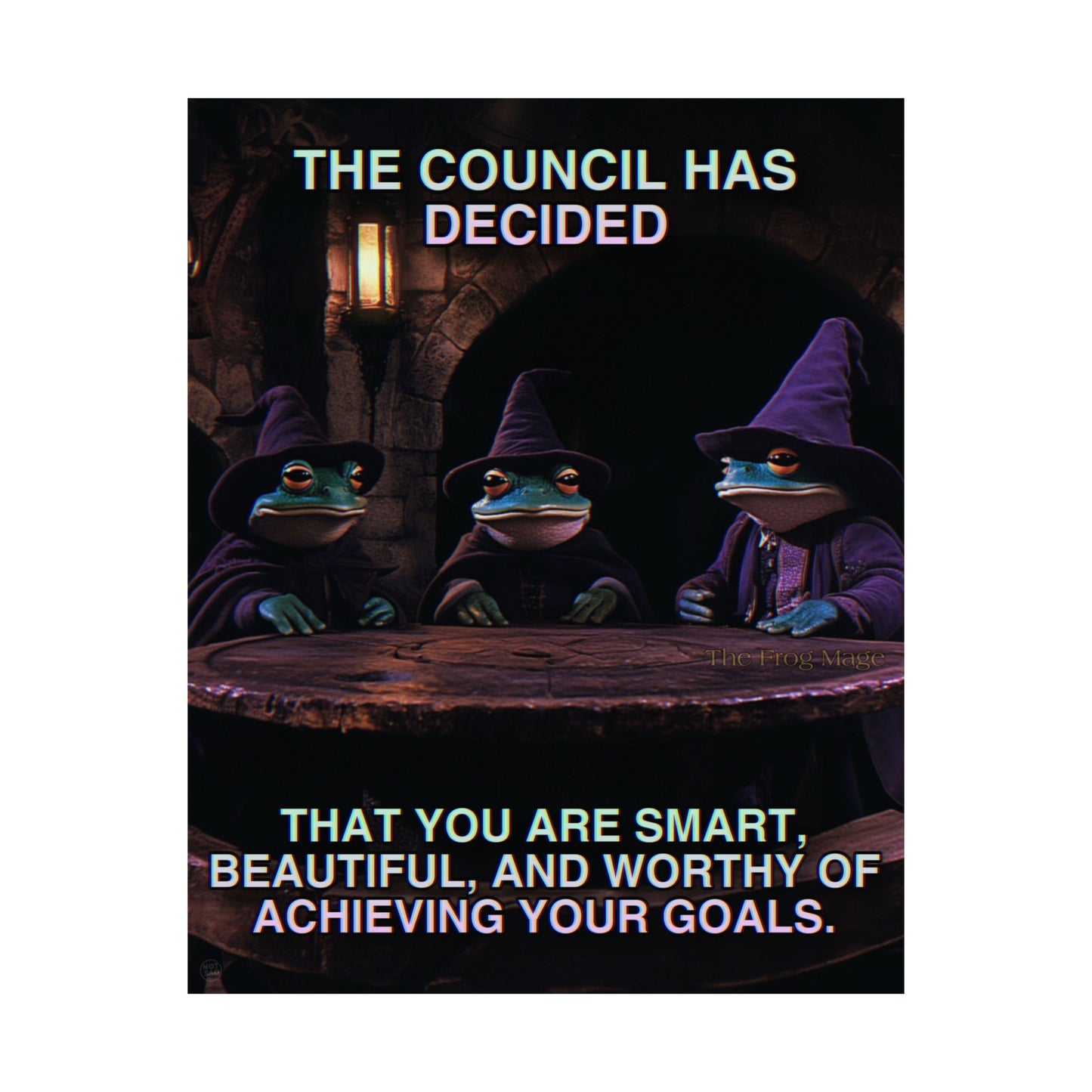 THE COUNCIL HAS DECIDED The Frog Mage Poster