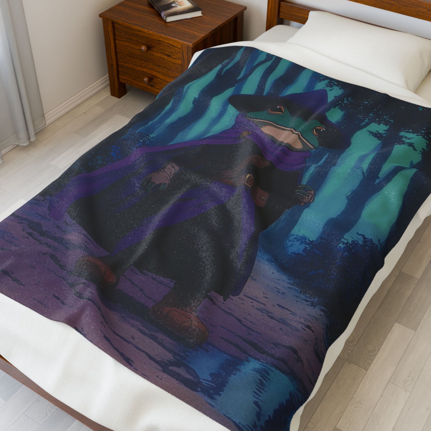 The Frog Mage Anime Plush Blanket