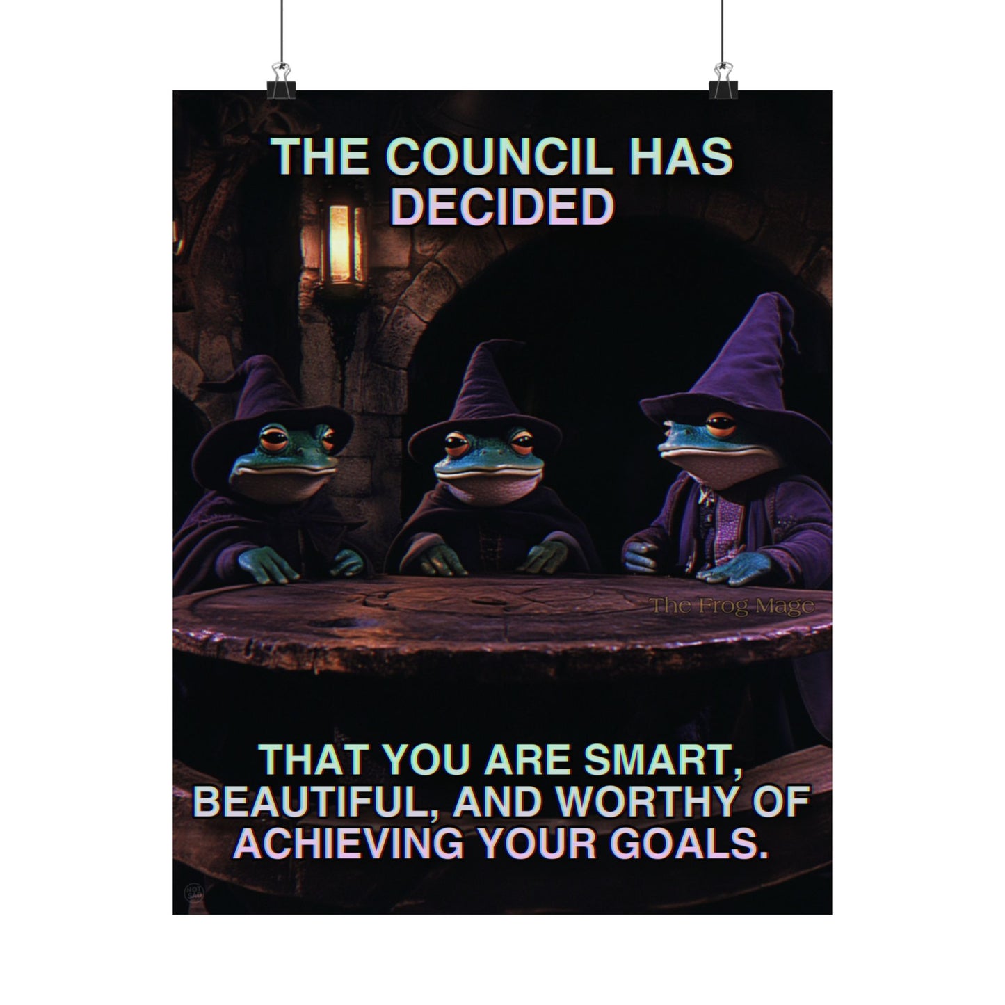 THE COUNCIL HAS DECIDED The Frog Mage Poster