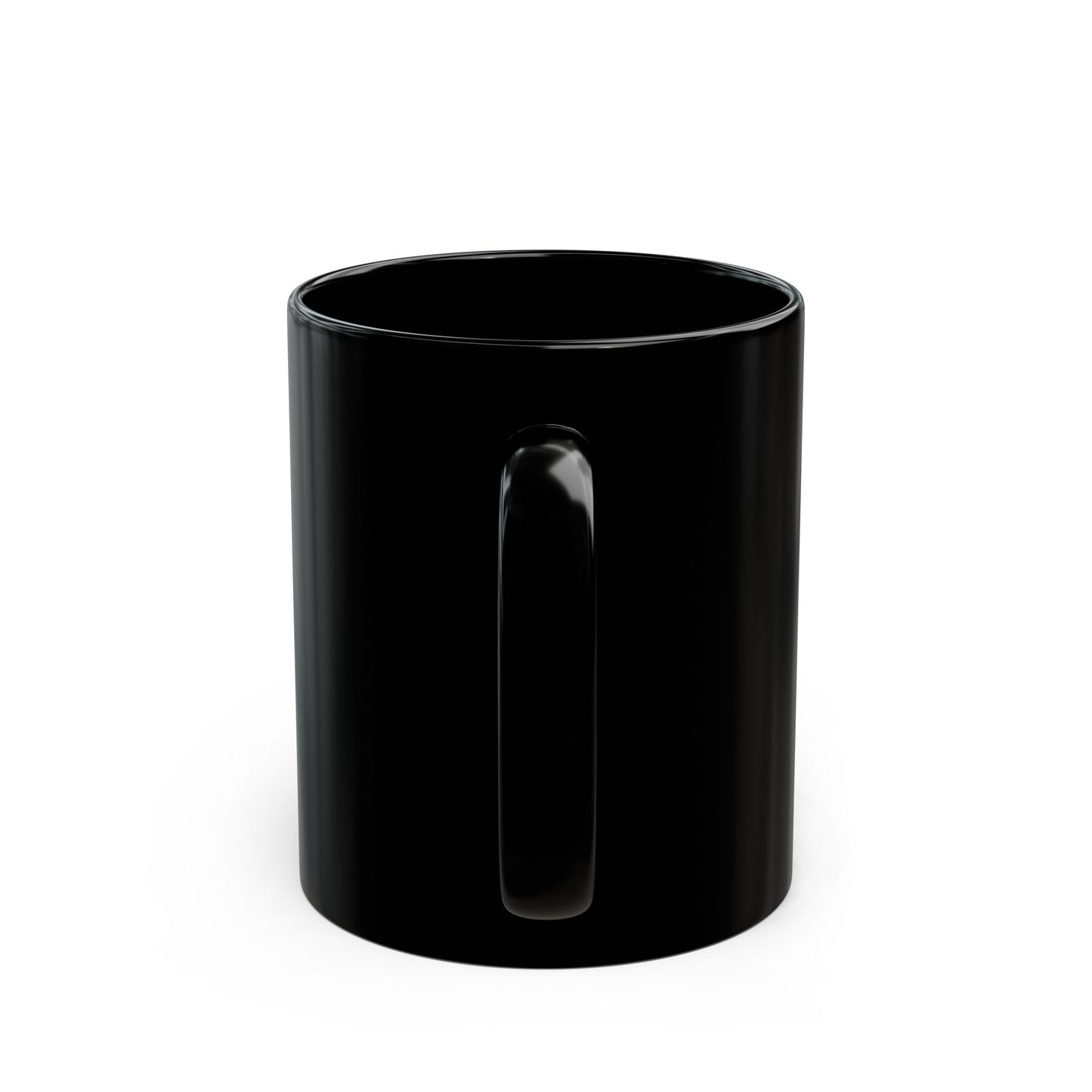 Frog Grog Black Mug