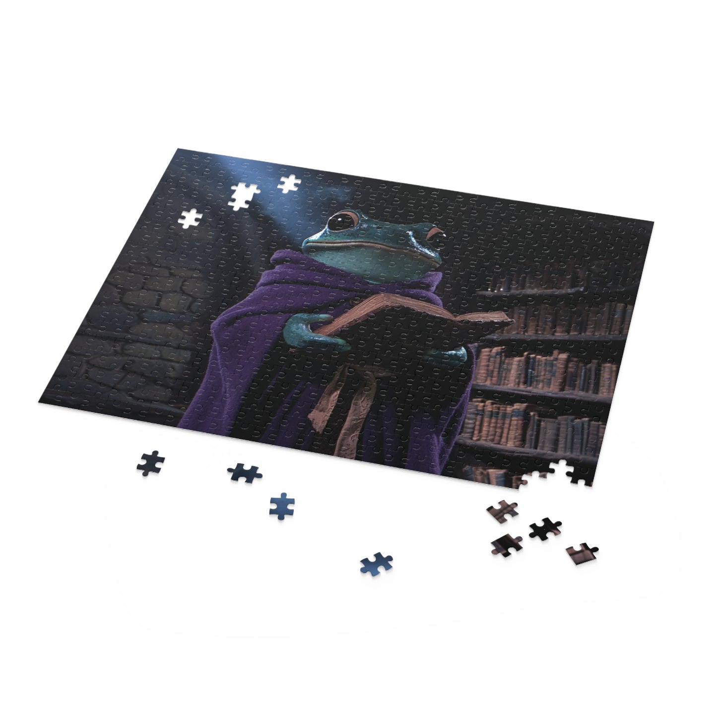 The Frog Mage Puzzle (120, 252, 500-Piece)