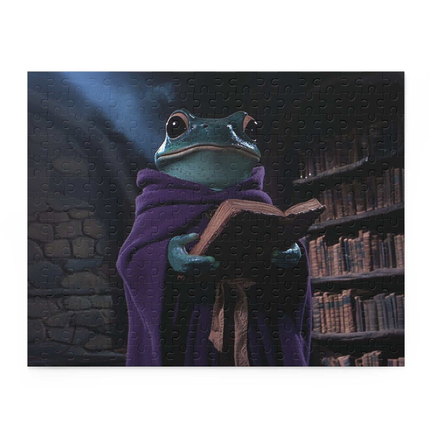 The Frog Mage Puzzle (120, 252, 500-Piece)