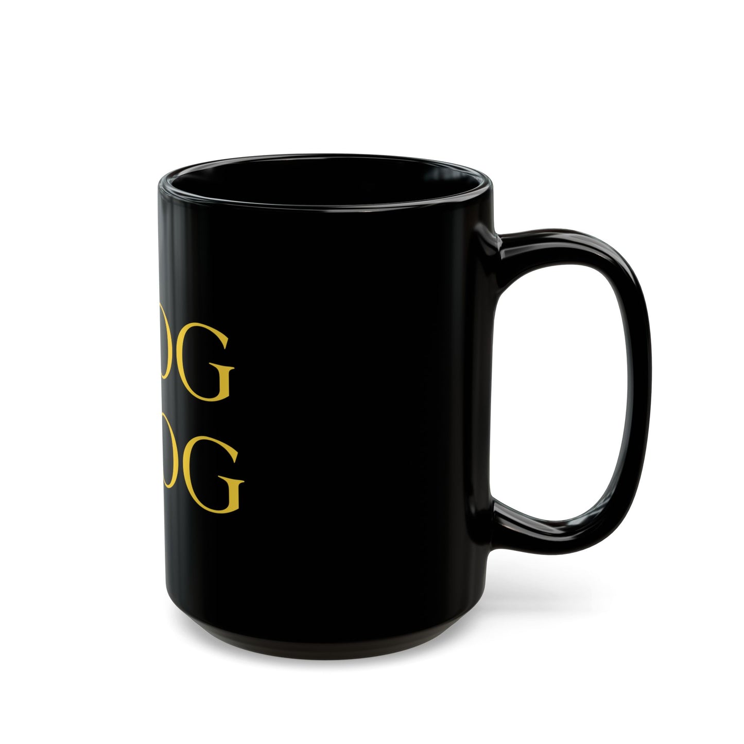 Frog Grog Black Mug