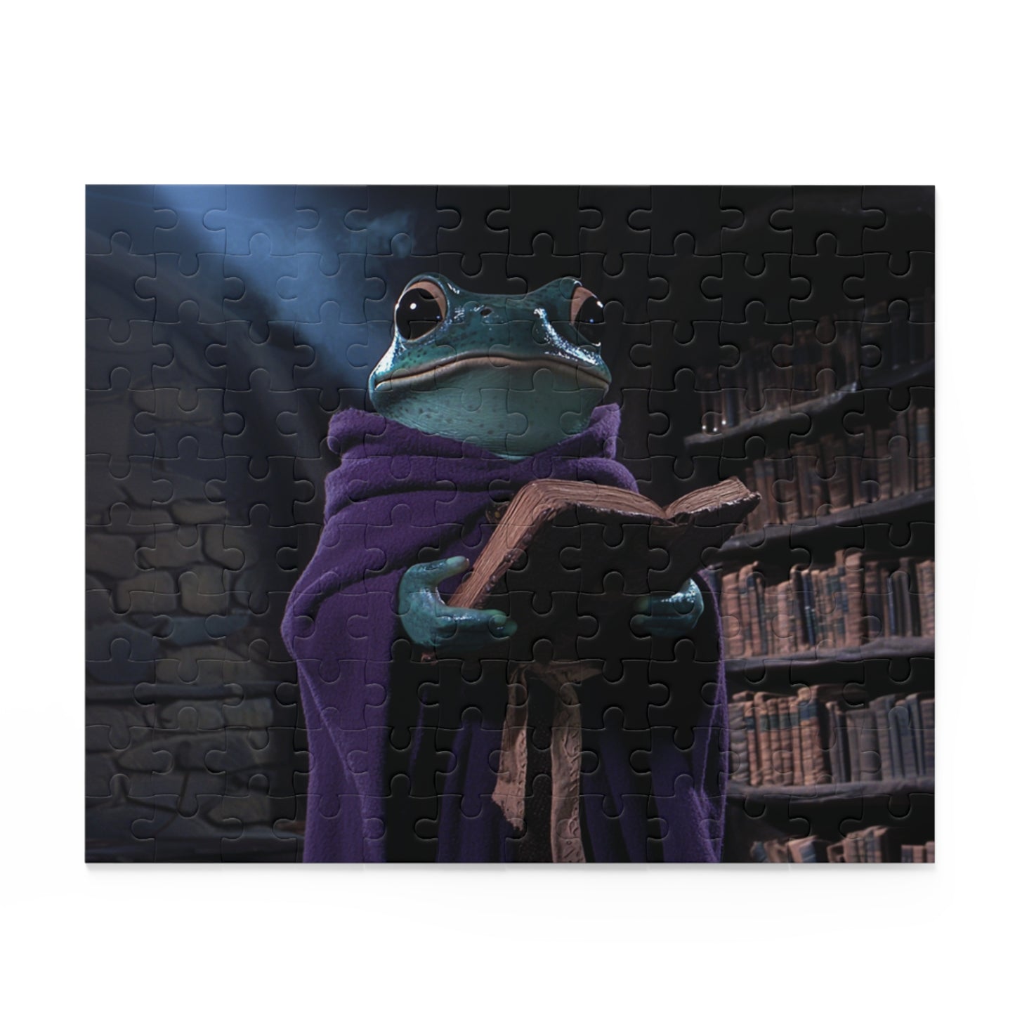 The Frog Mage Puzzle (120, 252, 500-Piece)