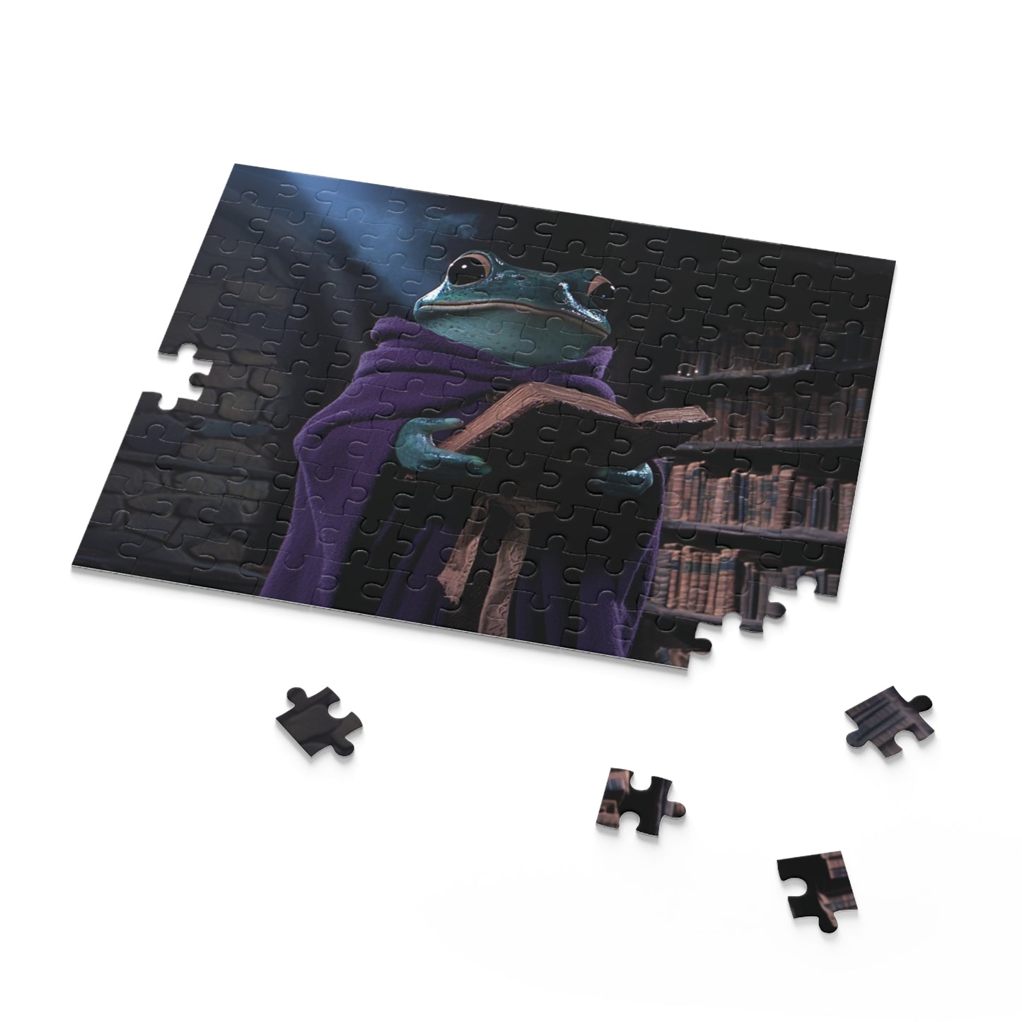 The Frog Mage Puzzle (120, 252, 500-Piece)